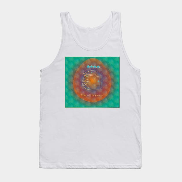 4 Four--Dimensions Tank Top by shimaart